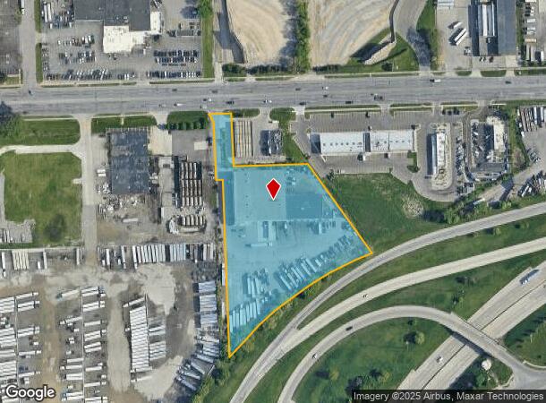  10421 Ford Rd, Dearborn, MI Parcel Map