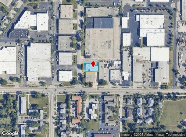 1805 Pickwick Ln, Glenview, IL Parcel Map