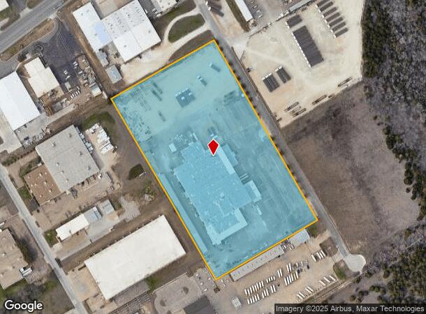 1101 Foundation Dr, Waco, TX Parcel Map