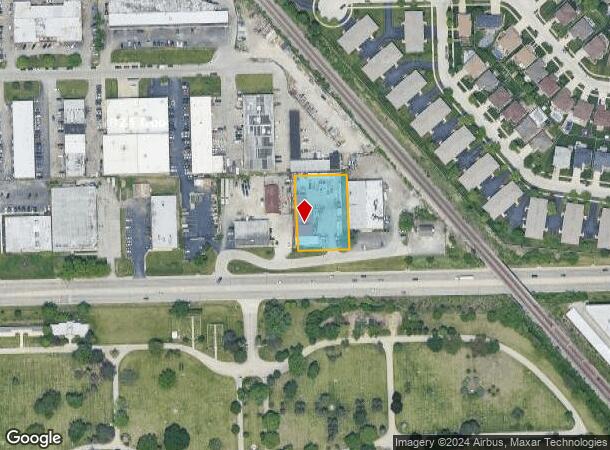  5400 W 111Th St, Oak Lawn, IL Parcel Map