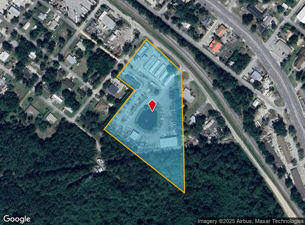  401 S Bay St, Bunnell, FL Parcel Map