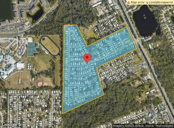  1 S Northwood Dr, Port Orange, FL Parcel Map