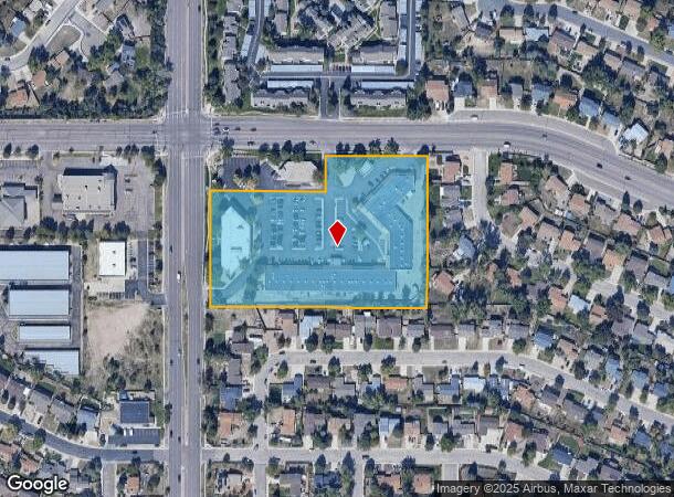  2807 Dublin Blvd, Colorado Springs, CO Parcel Map