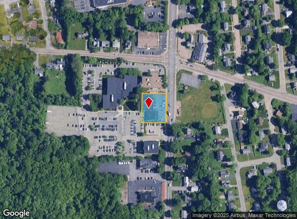  13 Pearl St, Brockton, MA Parcel Map