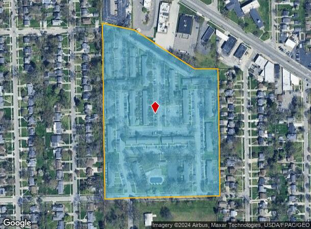  3215 Milstead Dr, Toledo, OH Parcel Map