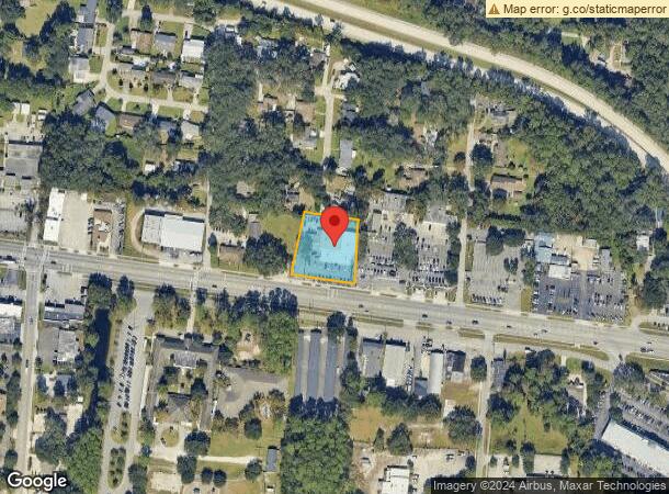  6833 Beach Blvd, Jacksonville, FL Parcel Map