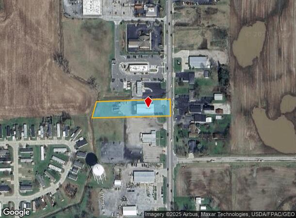 1369 N Shoop Ave, Wauseon, OH Parcel Map