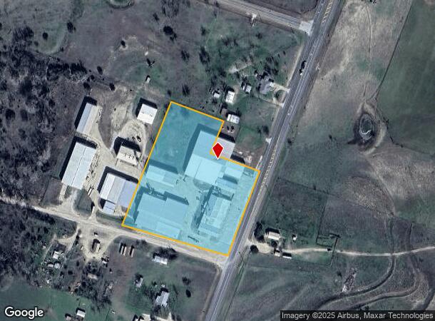 250 Highway 281 S, Hamilton, TX Parcel Map