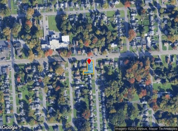 308 E Molloy Rd, Syracuse, NY Parcel Map