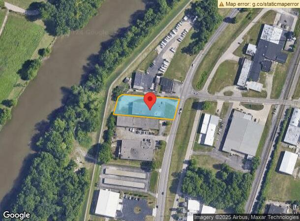  925 N Main St, Miamisburg, OH Parcel Map