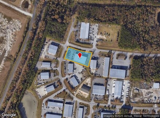 3111 Kitty Hawk Rd, Wilmington, NC Parcel Map