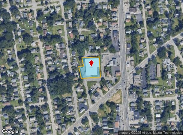 25 Frost Ave, Warwick, RI Parcel Map