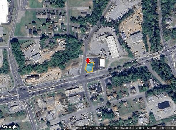  1102 Orange Ave Ne, Roanoke, VA Parcel Map