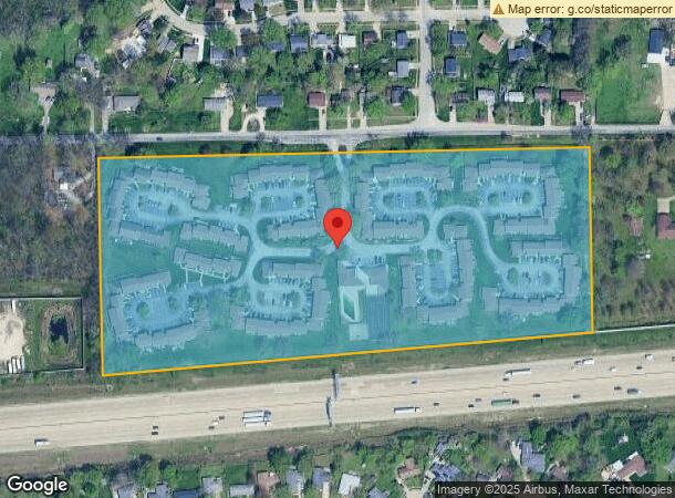  10333 E 25Th St, Indianapolis, IN Parcel Map