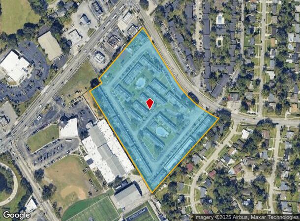  5800 Barnes Rd S, Jacksonville, FL Parcel Map