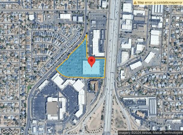  17500 N Black Canyon Hwy, Phoenix, AZ Parcel Map