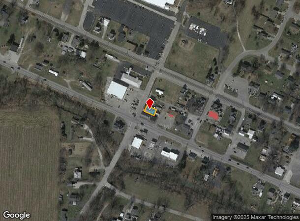  110 West St, Borden, IN Parcel Map