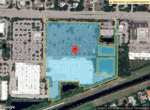  5555 20Th St, Vero Beach, FL Parcel Map