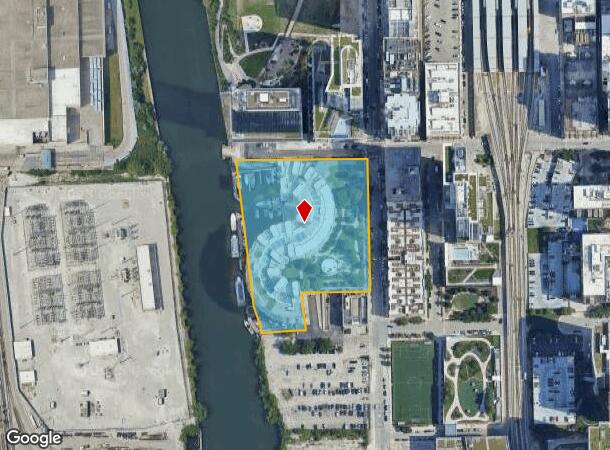 800 S Wells St, Chicago, IL Parcel Map