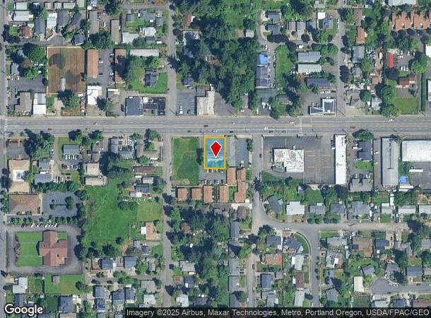 14136 Se Stark St, Portland, OR Parcel Map
