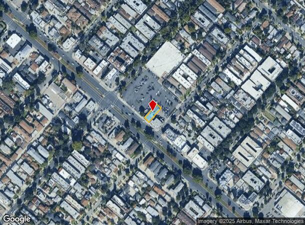 1837 W Glenoaks Blvd, Glendale, CA Parcel Map