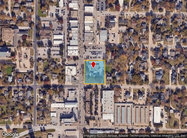 523 S Main St, Grapevine, TX Parcel Map