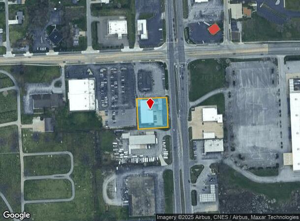 1411 N Coliseum Blvd, Fort Wayne, IN Parcel Map