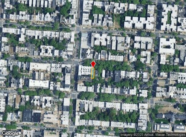  816 Prospect Pl, Brooklyn, NY Parcel Map