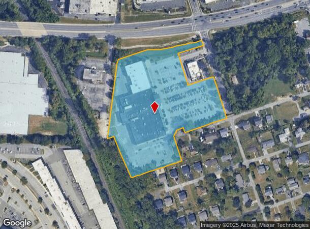 2430 Broad Ave, Lutherville Timonium, MD Parcel Map