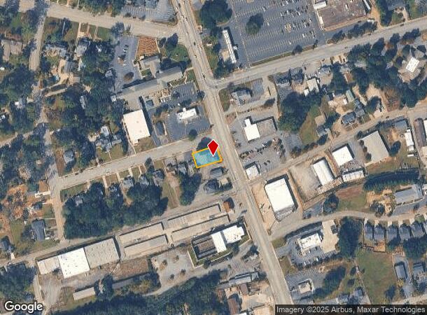  1707 N Main St, Anderson, SC Parcel Map