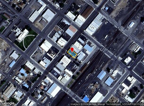  119 W Main Ave, Ritzville, WA Parcel Map