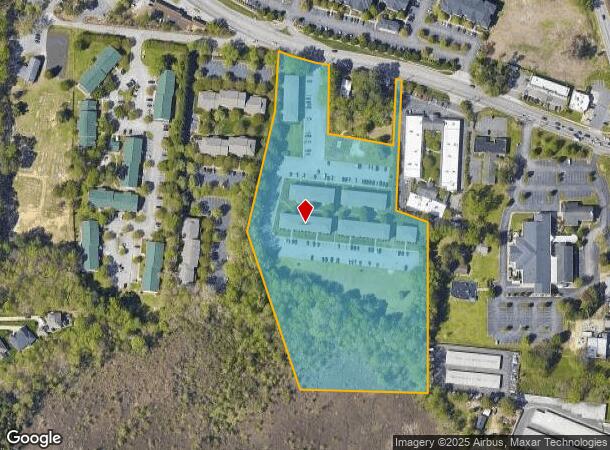 164 Great Bridge Blvd, Chesapeake, VA Parcel Map