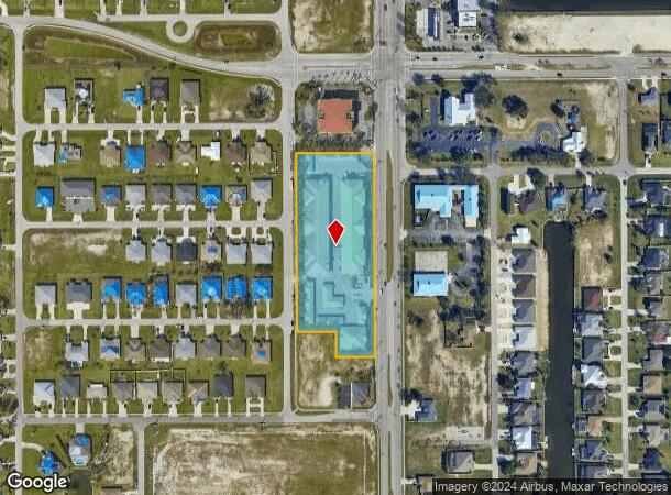  3300 Chiquita Blvd S, Cape Coral, FL Parcel Map