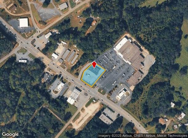 2710 Gentry Memorial Hwy, Pickens, SC Parcel Map