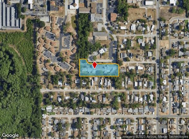 7334 Jennifer St, Port Richey, FL Parcel Map