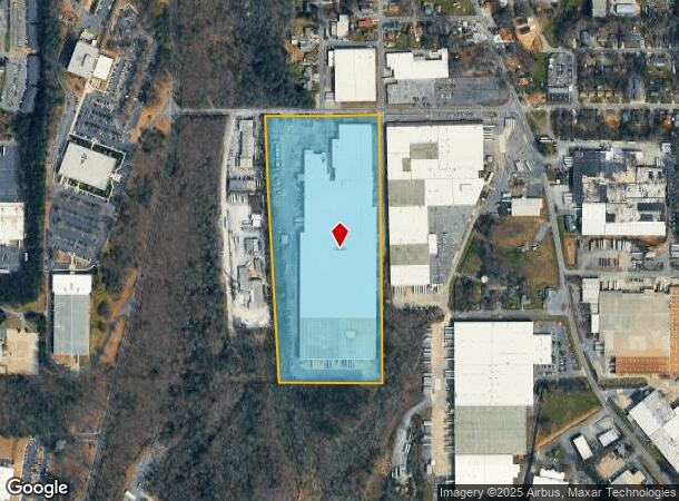  950 Riverbend Dr, Dalton, GA Parcel Map