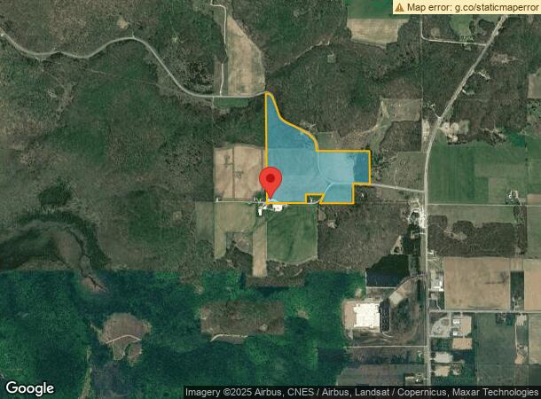  9243 Marker Rd, Elmira, MI Parcel Map