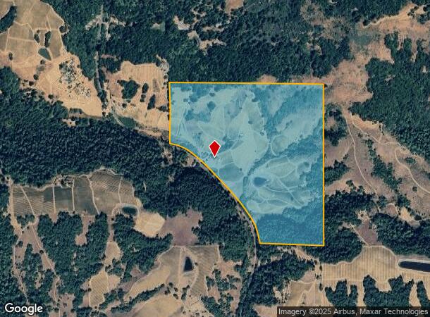  1111 Highway 128, Philo, CA Parcel Map