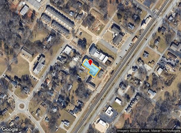 5507 Main St, Flowery Branch, GA Parcel Map