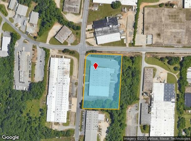  1141 Corporation Dr, Archdale, NC Parcel Map