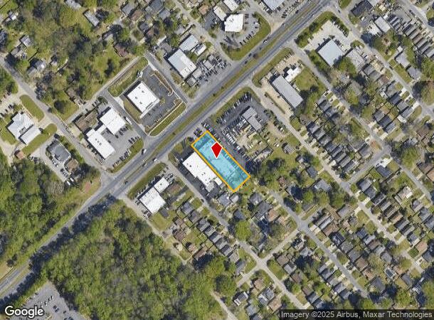  1216 S Military Hwy, Chesapeake, VA Parcel Map