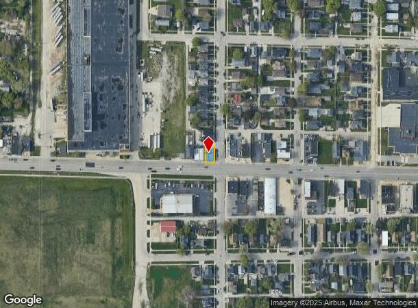  2500 52Nd St, Kenosha, WI Parcel Map
