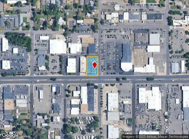  8001 W Colfax Ave, Lakewood, CO Parcel Map