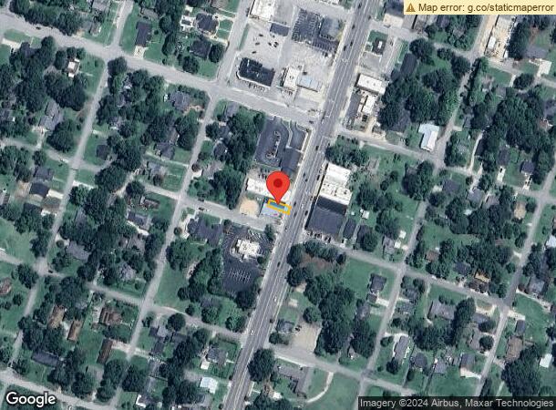  1026 S Main St, Lillington, NC Parcel Map