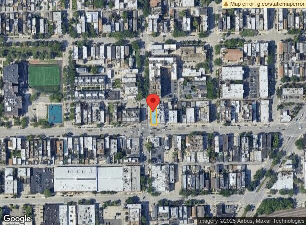  1378 W Grand Ave, Chicago, IL Parcel Map