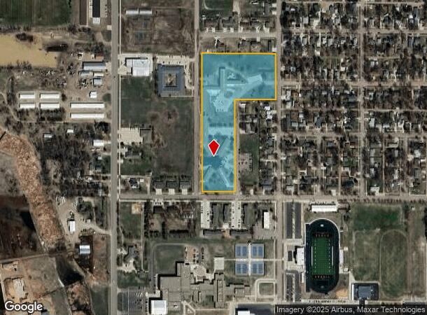 1345 Michigan Ave Sw, Huron, SD Parcel Map