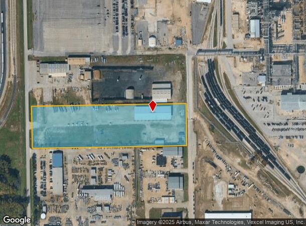 10865 Strang Rd, La Porte, TX Parcel Map