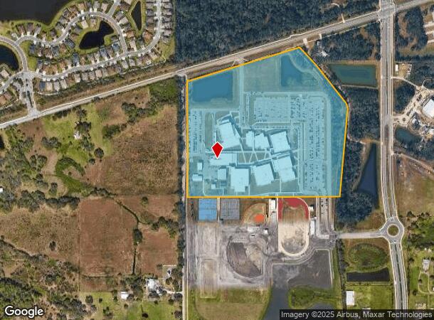  7505 Fort Hamer Rd, Parrish, FL Parcel Map