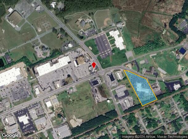  1011 Armory Dr, Franklin, VA Parcel Map