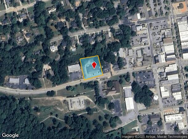  212 W Spring St, Monroe, GA Parcel Map